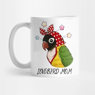 Nurturing Wings: Lovebird Mom's Parrot Passion Mug